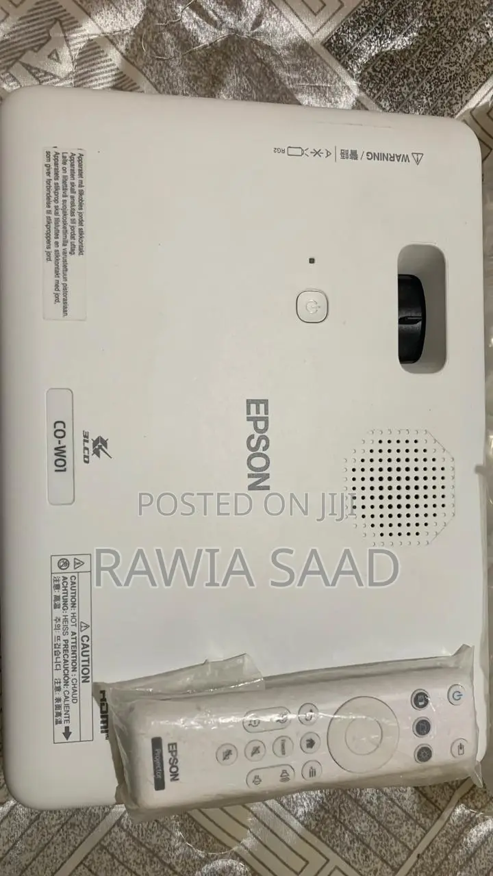 Epson CO-W01 Projector – Excellent Condition