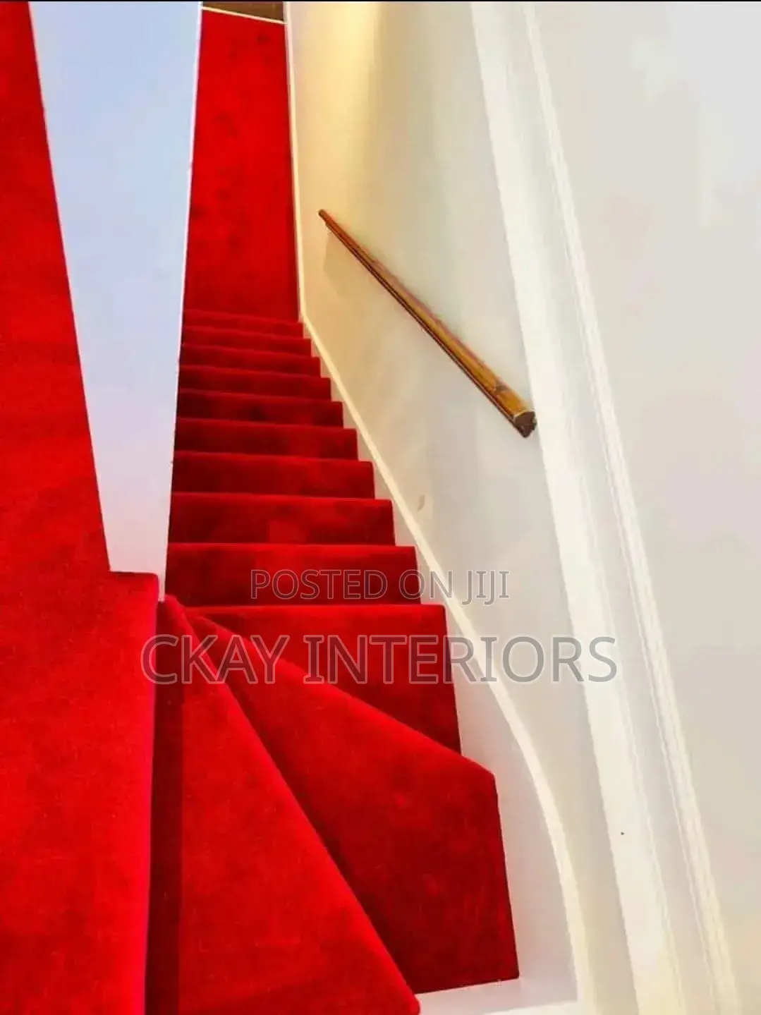 12mm Presidential Red Wall to Wall Carpets