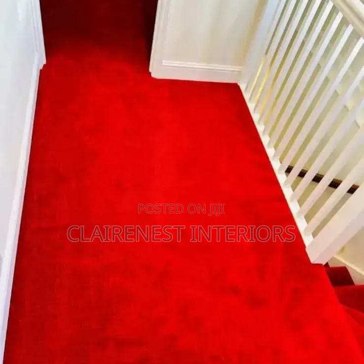 12mm Presidential Red Wall to Wall Carpets