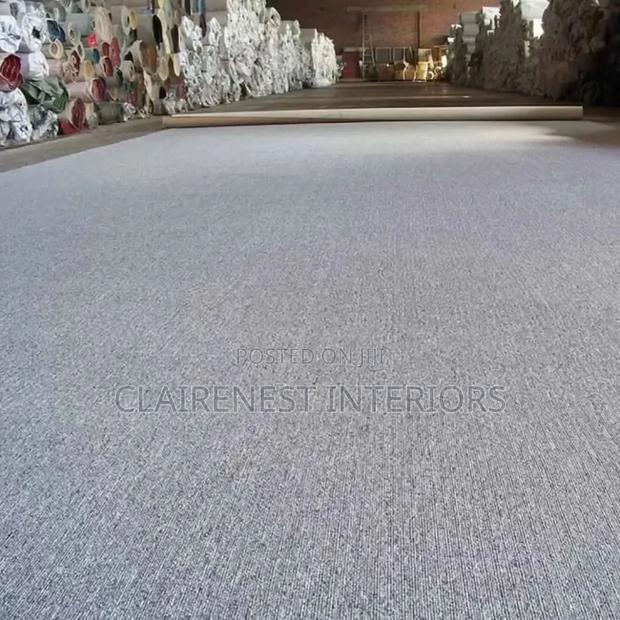 Luxury Begins Beneath Your Feet With Maroon and Grey Delta Wall Towall - main view