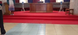 Bring High-End Style to Tge Church Pulpit With Delta Walltowall Carpet