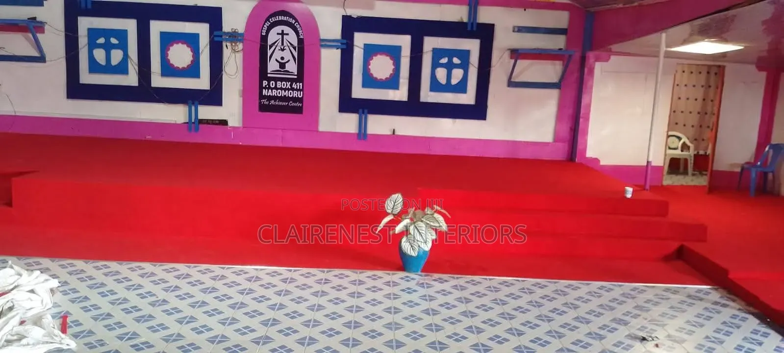 Bring High-End Style to Tge Church Pulpit With Delta Walltowall Carpet