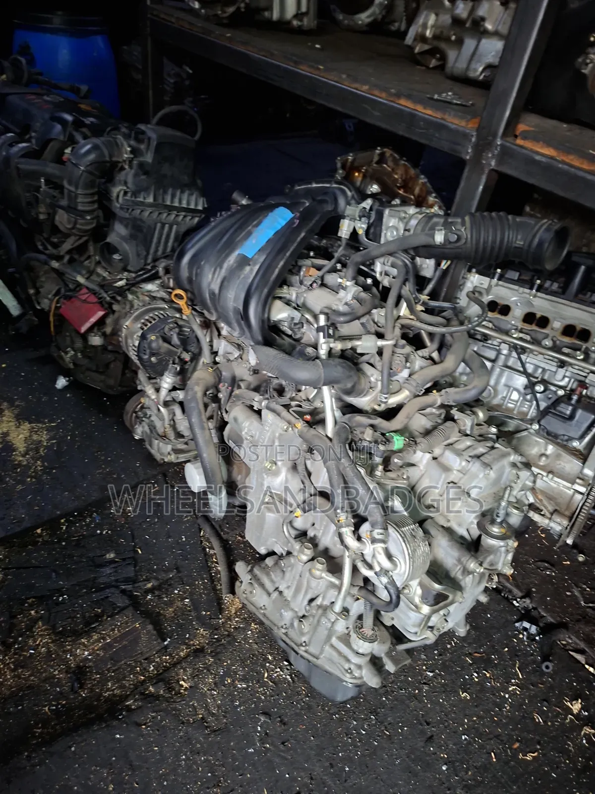 Nissan HR15 Complete Engine.
