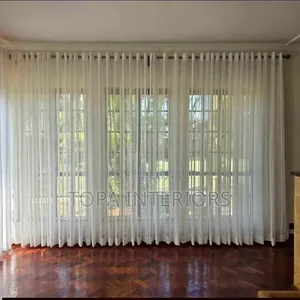 Daytime Living Room Sheers Curtains With Rings