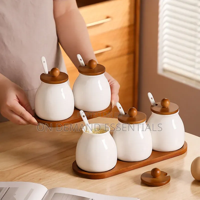 3 PCS Canister Set With Scoop