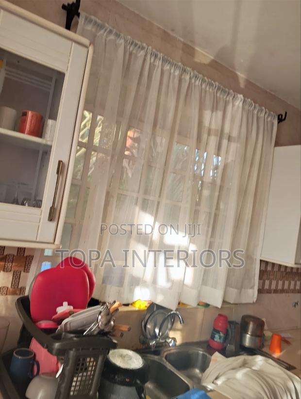 Quality White Sheers for Kitchen Window Sheer Curtains - main view