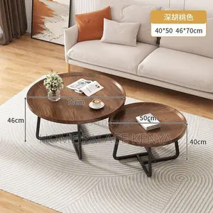 Coffee Table; Space-Saving Coffee Tables With Metal Frame for Lounge