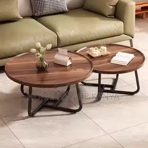 Coffee Table; Space-Saving Coffee Tables With Metal Frame for Lounge