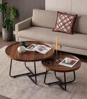Coffee Table; Space-Saving Coffee Tables With Metal Frame for Lounge