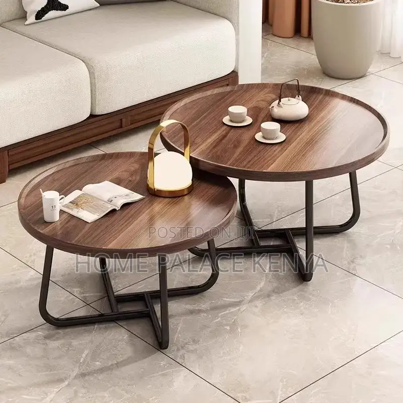 Coffee Table; Space-Saving Coffee Tables With Metal Frame for Lounge