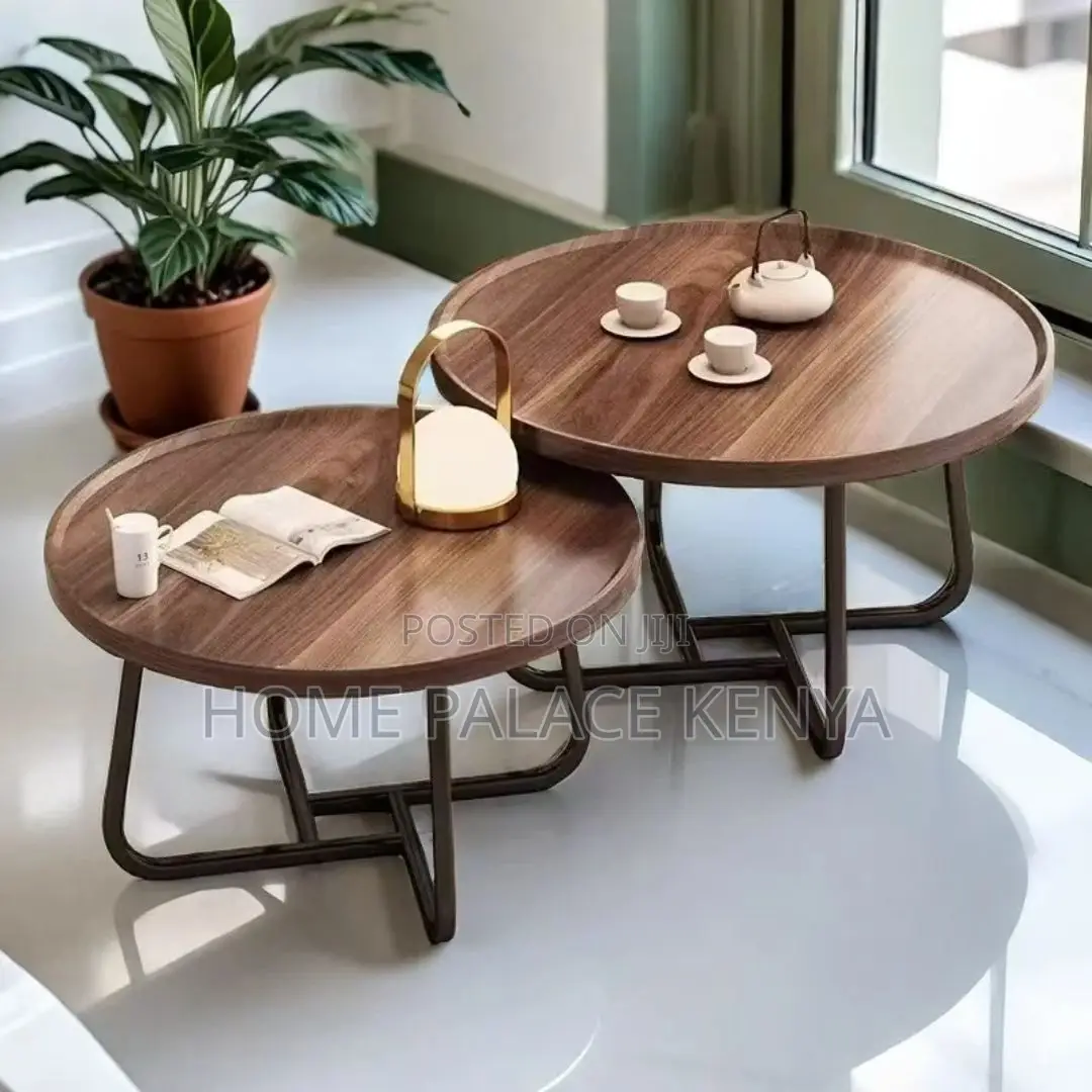Coffee Table; Space-Saving Coffee Tables With Metal Frame for Lounge