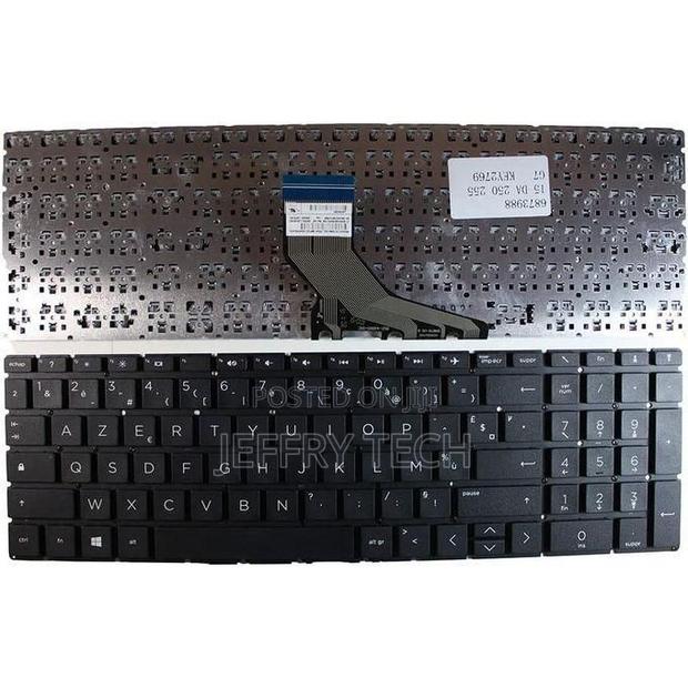 Azerty Keyboard for HP 15-Bs000 Laptop NSK-Xd0sw - main view