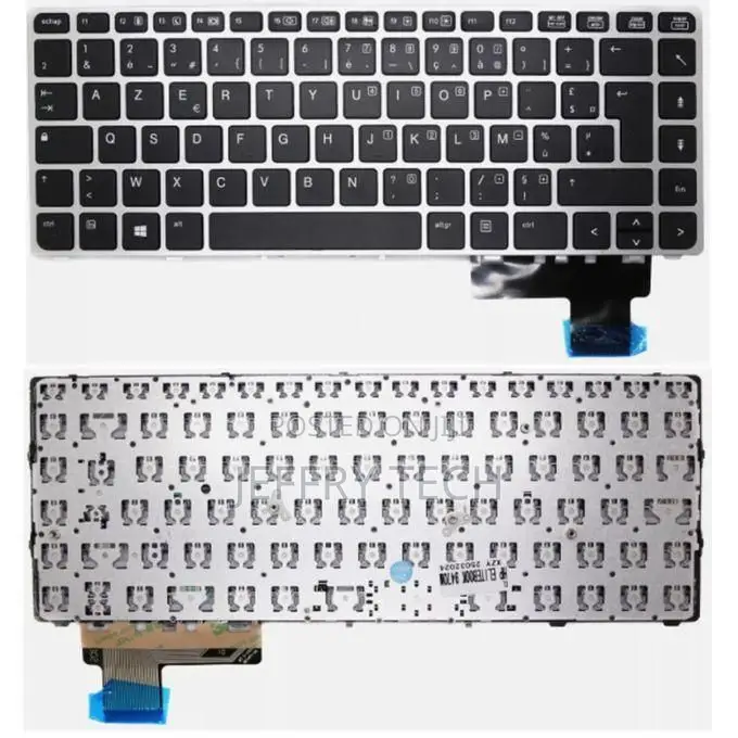 AZERTY Keyboard for HP Folio 9470m - 9480m Laptop