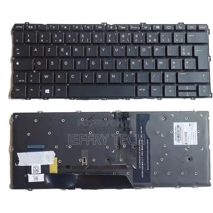 Azerty Keyboard for HP X360 1030 G2 G3 Laptop