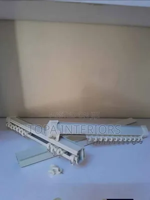 Single Track Straight Non-Bendable Curtain Rail