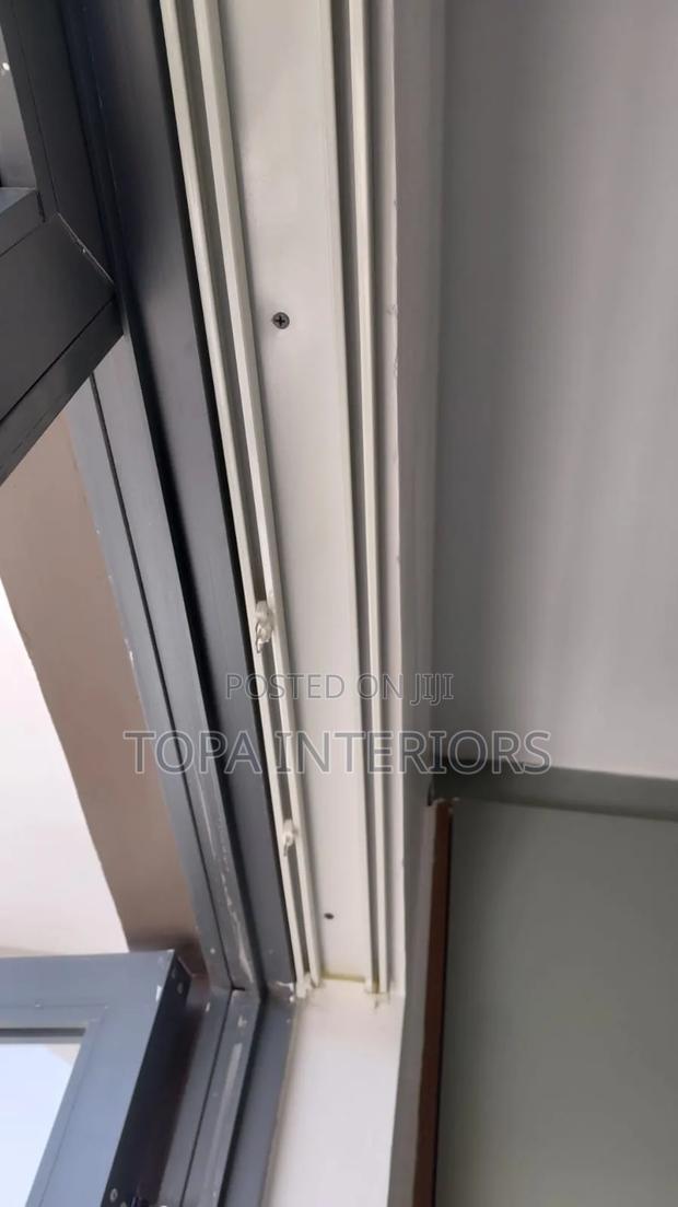 Modern Apartments and Hotel Double Curtain Track Rails - main view