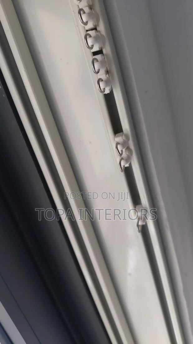 Modern Apartments and Hotel Double Curtain Track Rails - thumbnail 2