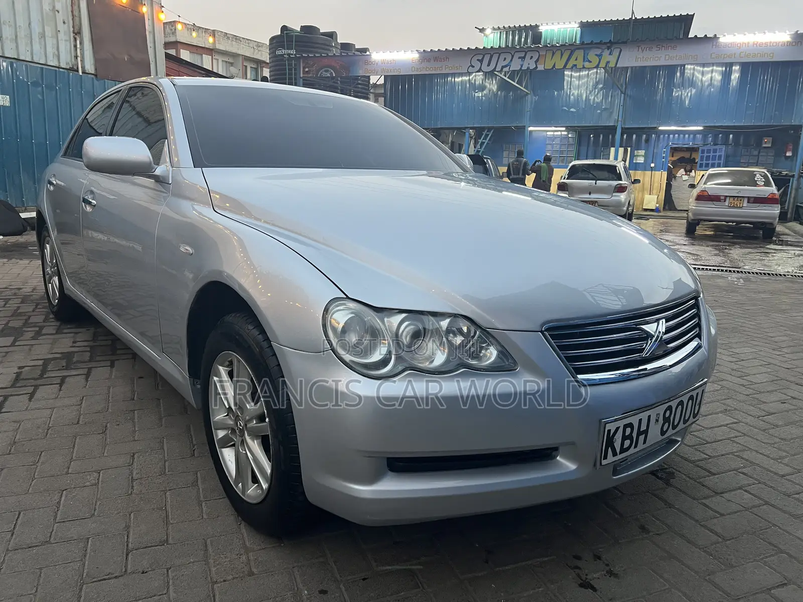 Toyota Mark X 2005 Silver