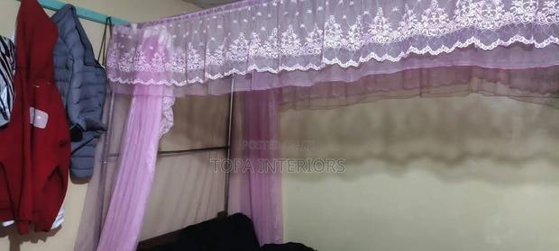 Classic Readymade Mosquito Nets With Two Strong Stands and Accessories