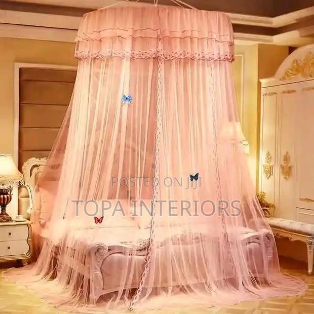 Round Ring Mosquito Netting Mesh Curtains - thumbnail 2