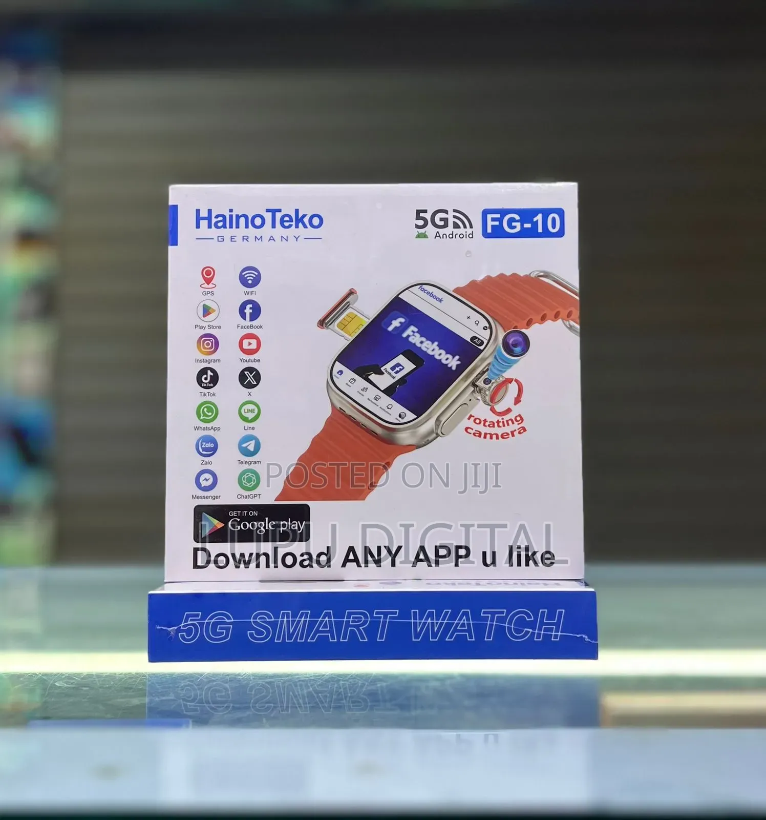 Hainoteko Fg10
4gb+64gb
With Simcard Slot