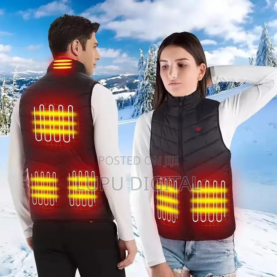 Unisex USB Thermo Heating Sleeveless Jacket
