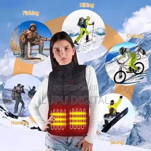 Unisex USB Thermo Heating Sleeveless Jacket