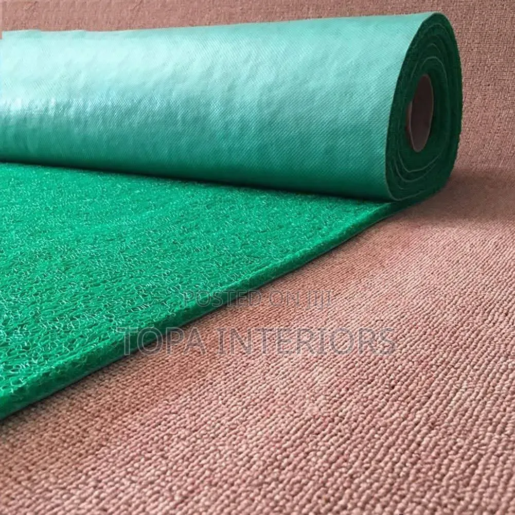 Green Rubber Mats PVC Antislip Spaghetti Coil Mats