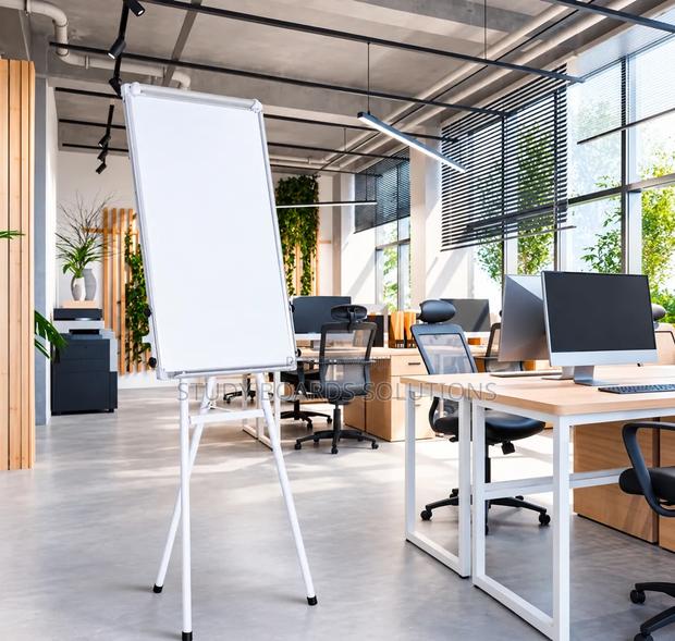 Portable Flipchart Stand – Perfect for Meetings Presentations - main view