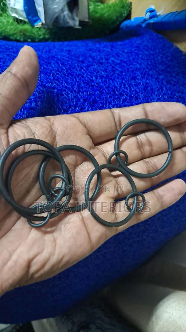 Metallic Curtain Rings Curtain Pole Accessories - thumbnail 2