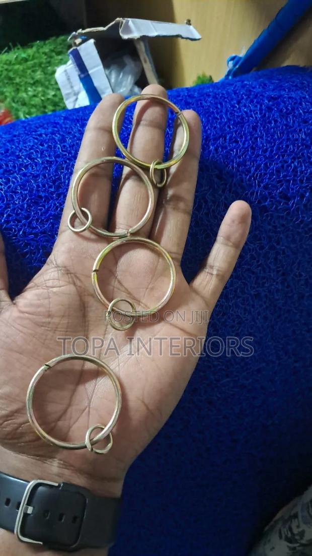 Brass Metal Curtain Rings Accessories - thumbnail 2