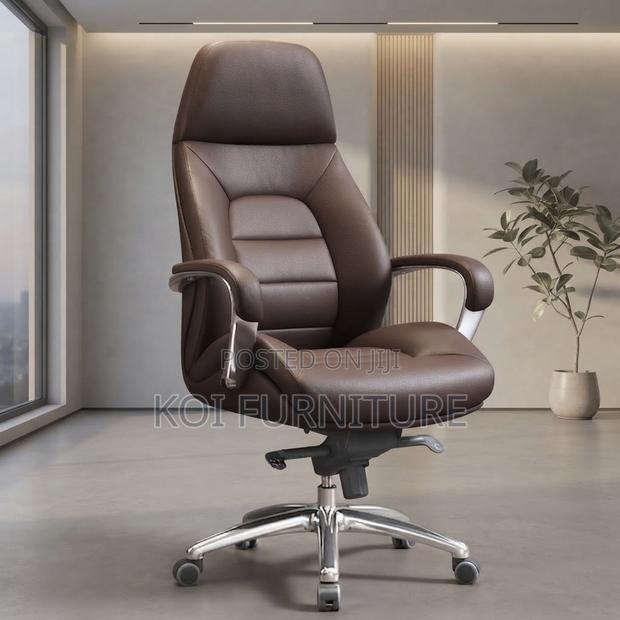Office Chairs; High Back Swivel Office Executive Senior Chairs - main view