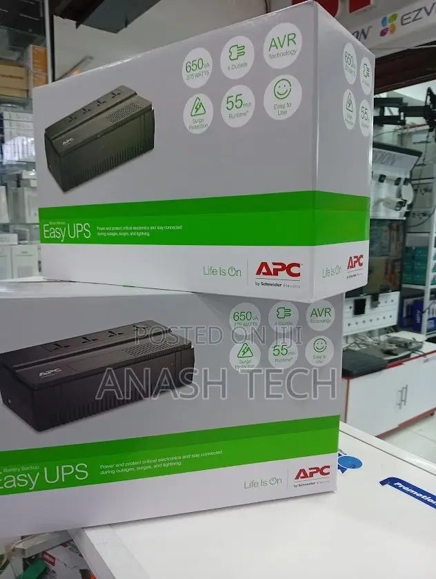 APC 650VA Power Backup UPS System