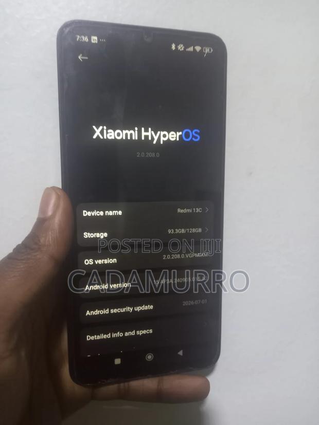 Xiaomi 13 128 GB Black - main view