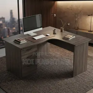 Office Desk; 1.2 Meters Curved Home Office Spaces Desk