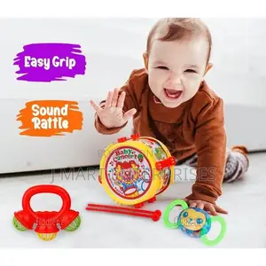 Baby Rattle Musical Drum Baby Concert Funny Little Toy Set