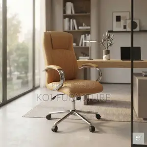 Office Chairs; Executive CEO Office High Back Leather Chairs