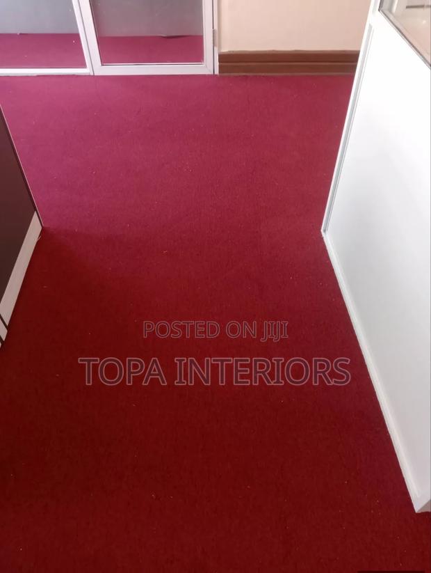 Office Work Station Wall to Wall Carpets Installation - thumbnail 2