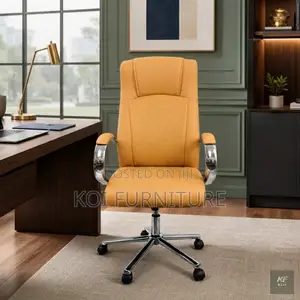 Office Chairs; Executive CEO Office High Back Leather Chairs