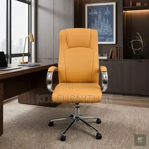 Office Chairs; Executive CEO Office High Back Leather Chairs