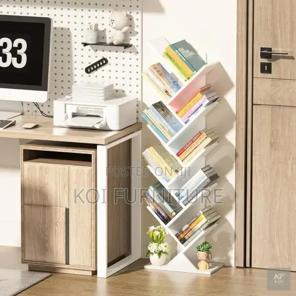 Wooden Home Books Storage Rack