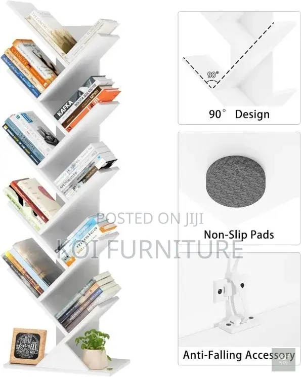 Wooden Home Books Storage Rack