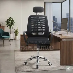 Office Chairs; Reclining Fabric Headrest Swivel Office Chair