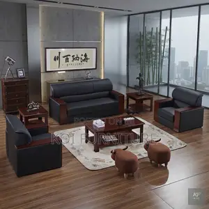 Office Sofa; Five Seaters High End Executive Sofa Set