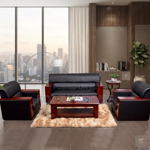 Office Sofa; Five Seaters High End Executive Sofa Set - thumbnail 5