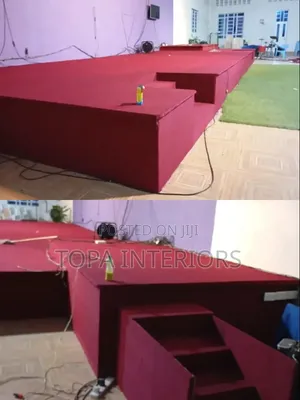 Maroon Wall to Wall Floor Carpets for Church Altar Decoration