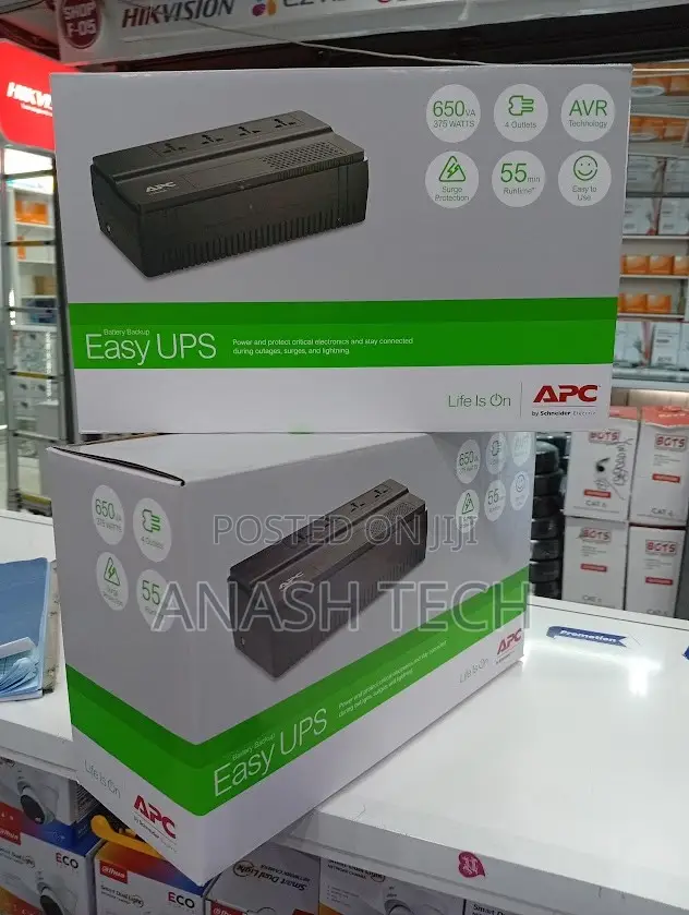 APC 650VA Uninterruptible Power Supply UPS