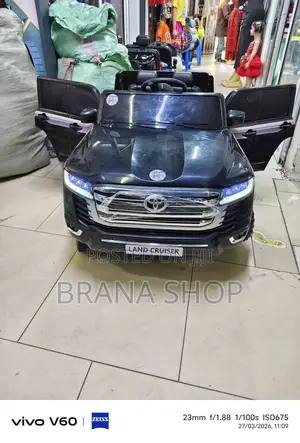 Kids Electric Toyota Land Cruiser LC300 – Black