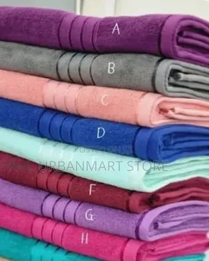 King Size Heavy Quality Coloured Towels 90×165cm
