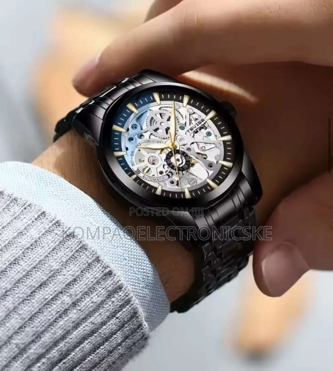 Tevise Gents Automatic Executive Designer Fashion Watches